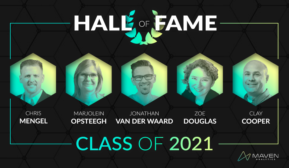 Hall of Fame Class Maven