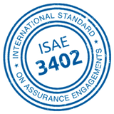 ISAE 3402 certificate